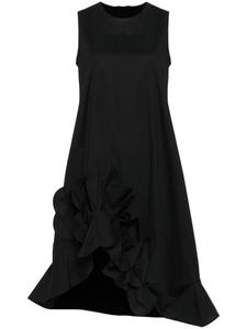 JNBY платье с цветочной аппликацией, черный