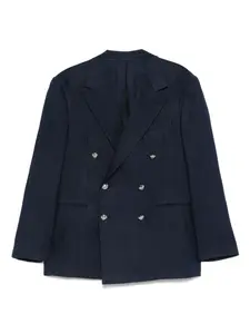 Двубортный пиджак Ralph Lauren Purple Label, синий