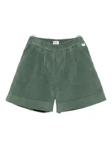 Вельветовые шорты Il Gufo, зеленый
