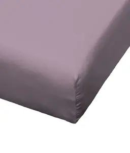 Простыня BIERBAUM "Бобр", зимой уютно и тепло, 100% хлопок, проста в уходе, для матрасов высотой до 20 см 100х200 см, 1 шт., сиреневый/фиолетовый/розовый