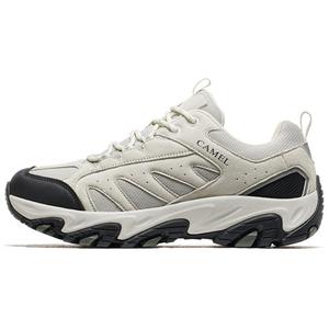 CAMEL Антискользящие и износостойкие дышащие низкие треккинговые туфли мужские бежево-черные, цвет Beige/Black