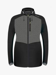 Женская светоотражающая куртка для бега REFLECT360 Lumina с капюшоном Proviz, Black