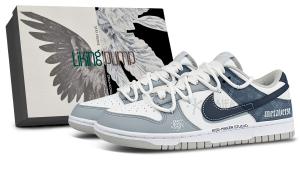 Nike Кроссовки для скейтбординга Dunk Coverage низкие унисекс Blue