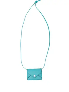 Кардхолдер на ленте Tory Burch, синий