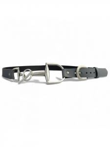 Женский поясной ремень серого цвета FRONHOFER