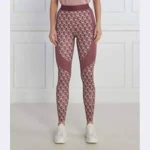 Леггинсы облегающего кроя Guess, розовый