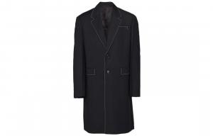Пальто мужское черное Prada, черный
