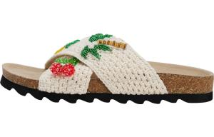 URBAN REVIVO Тихие слайды-сандалии Women's Ecru