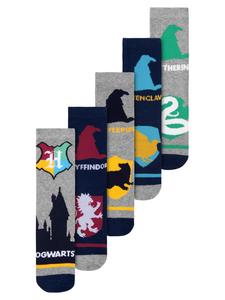 Носки Harry Potter, сине-серый
