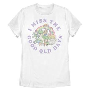 Детская футболка Disney/Pixar «История игрушек: Друзья, я скучаю по старым добрым временам» Licensed Character, белый