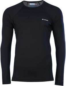 Columbia Big & Tall Midweight Stretch Long Sleeve Top, Black