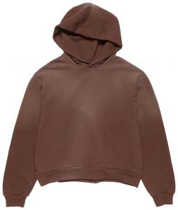 Толстовка с капюшоном и логотипом Acne Studios, коричневый