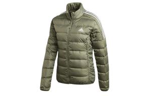 Пуховик женский зеленый Adidas, зеленый