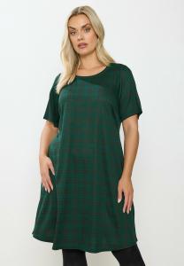 Платье Yours Clothing CASUAL, Green/Dark Green