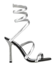 Сандалии Rene' Caovilla, серебро