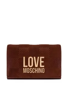Сумка через плечо с цепочкой и логотипом Love Moschino