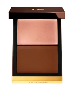 Дуэтная палетка для контурирования и подсветки лица с увлажняющими ботаническими маслами Shade and Illuminate Contour Duo Tom Ford, Intensity 2.0