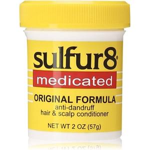 Sulfur8 Medicated Regular Formula Кондиционер против перхоти для волос и кожи головы 2 унции - Упаковка из 12 шт Sulfur 8