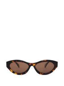 Солнцезащитные очки The Nice в овальной оправе Anine Bing, коричневый