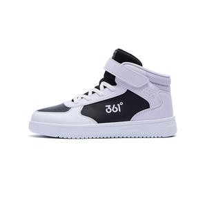 361°KIDS Детские кроссовки для скейтбординга с нескользящей подошвой, износостойкие, черные, фиолетовые