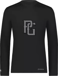 Мужская рубашка с длинным рукавом Perfect Game CoolCore, черный