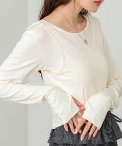 Топ с кантом и майка