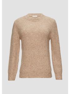 Вязаный свитер цвета 83W3_светло-коричневый s.Oliver