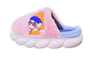 Тапочки с закрытым носком для женщин Розовое дерьмо, Розовое богатство Богатая женщина Богатство