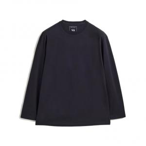Y 3 лонгслив с длинным рукавом Y-3, черный
