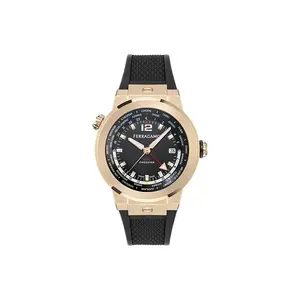 Ferragamo Часы F-80 WorldTime 43mm, Rose Gold