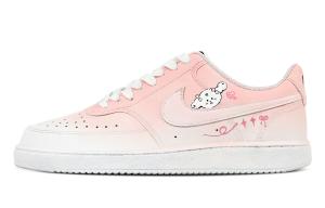 Nike Court Vision 1 Pink Rabbit Bubbles low top скейтборд обувь женские pink