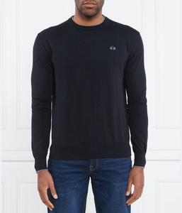 Свитер мужской La Martina с окантовкой, черный