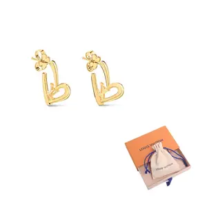 Ограниченная серия сережек в форме сердца Pm LOUIS VUITTON