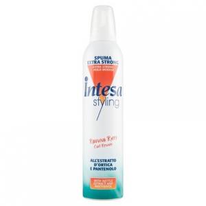 Мусс-пенка-стайлер для вьющихся волос с экстрактом эссена и пантенолом 300мл, Intesa