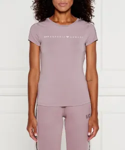 Футболка Slim fit Ea7, фиолетовый