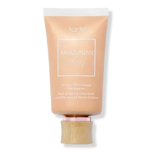 Тональный крем с амазонской глиной, обеспечивающий 16-часовое покрытие. Tarte, 25H Light Honey (light skin with warm, peach undertones)