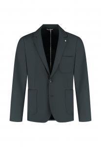 Dstrezzed Пиджак 'Norris Tech Weave' Regular fit в темно-сером цвете