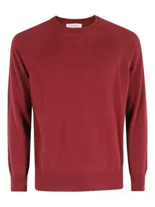 Свитер с круглым вырезом Kangra, красный