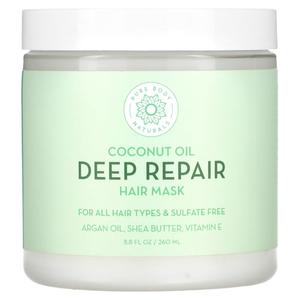Маска для глубокого восстановления волос Pure Body Naturals с кокосовым маслом