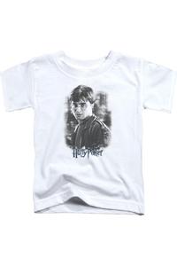 Футболка детская Harry Potter "Гарри в лесу" с коротким рукавом Gildan, белый