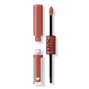 Жидкая помада Shine Loud High Shine Long-Lasting NYX Professional Makeup, Ambition Statement (warm peach brown)