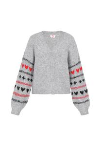 Вязаный кардиган MYMO, светло-серый