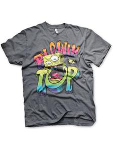 Футболка серого цвета SpongeBob