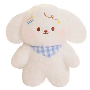 Мягкая и милая плюшевая кукла щенка высотой 23 см Fluffy bear, синий