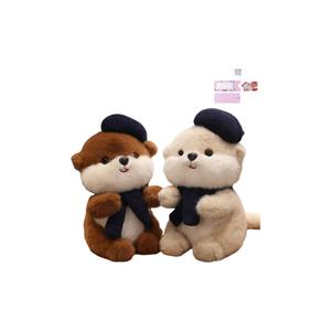 AOLETU Милые плюшевые куклы с капюшоном в виде белки, высота 35см/45см/60см