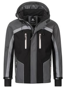 Спортивная куртка Rock Creek, серебристо-серый/темно-серый