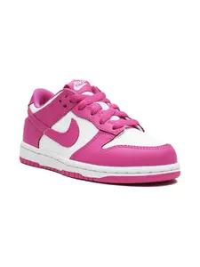 Кроссовки Dunk Low Active Fuchsia Nike Kids, белый