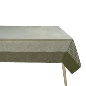 Устойчивая к пятнам скатерть из смолы Voyage Iconique Enduit Le Jacquard Français, зеленый