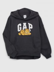 Детская толстовка с логотипом Gap, черный