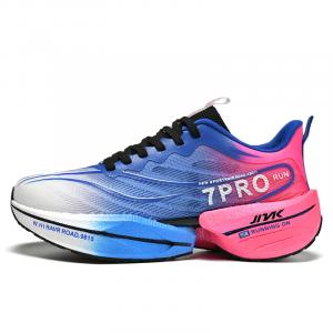 Kinglake Кроссовки для бега унисекс из нейлона TPU с амортизацией, противоскользящие и износостойкие, синие